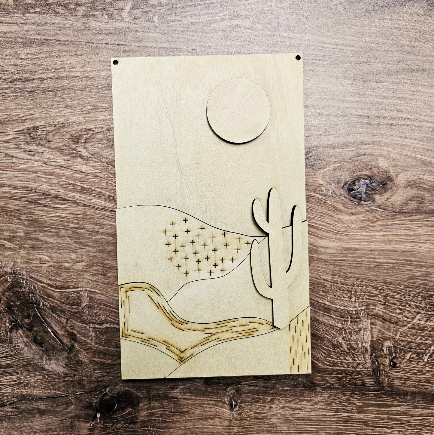 Desert Cactus Hanging Decor