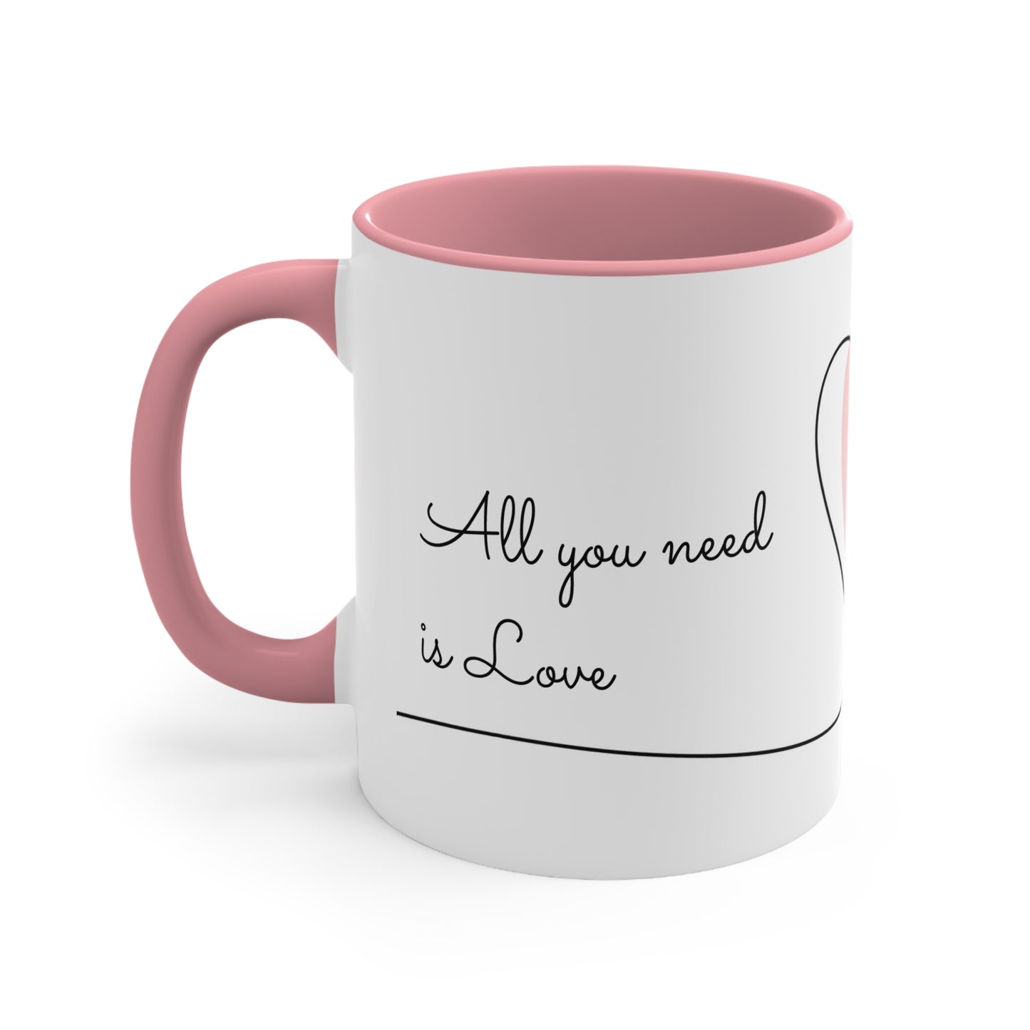 Valentine Accent Coffee Mug, 11oz