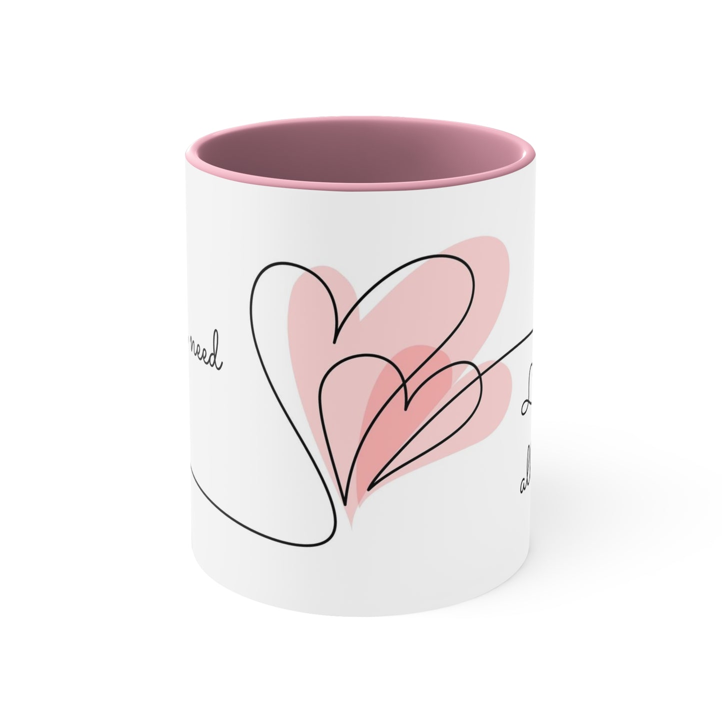 Valentine Accent Coffee Mug, 11oz