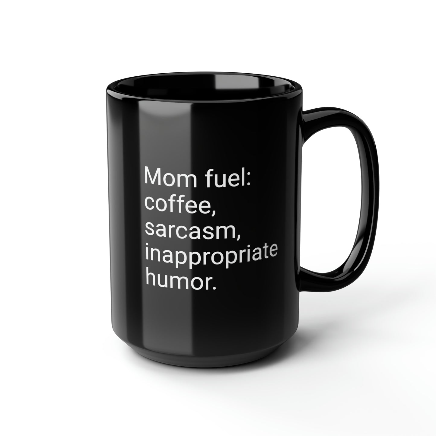 Black Mug, 15oz