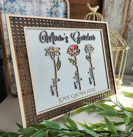Mother's Day personalized sign
