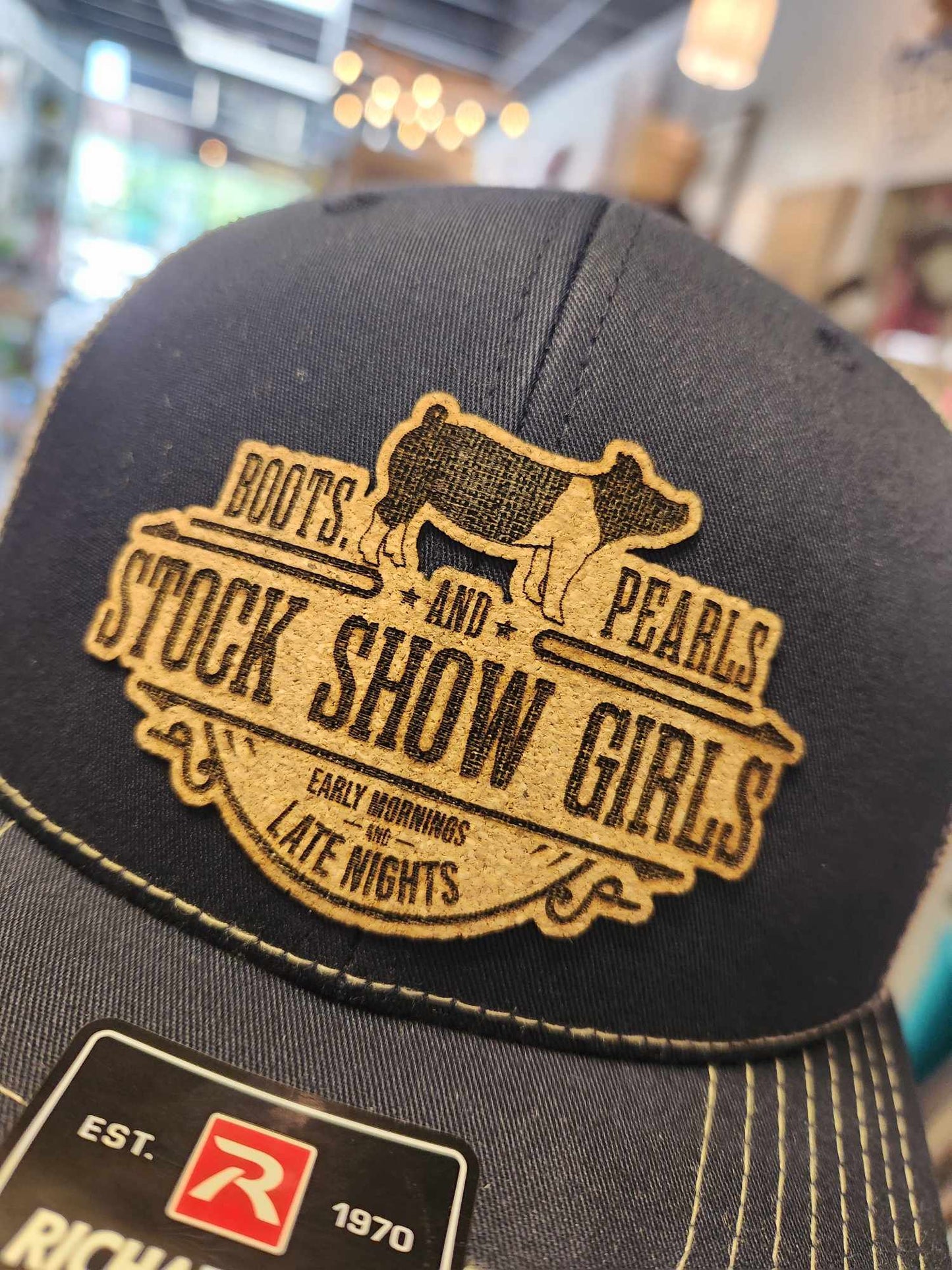 Custom Leather Patch Hats