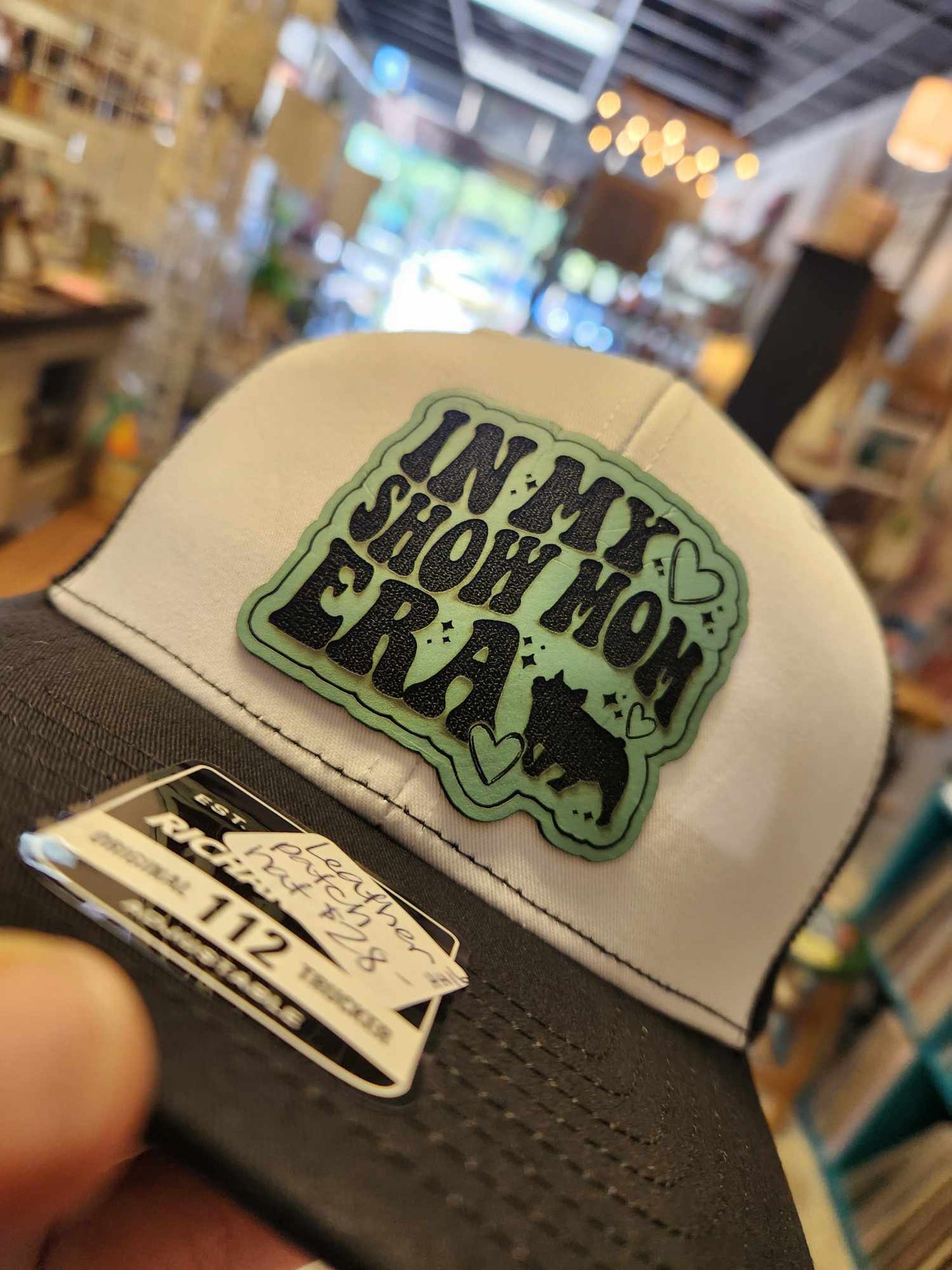 Custom Leather Patch Hats