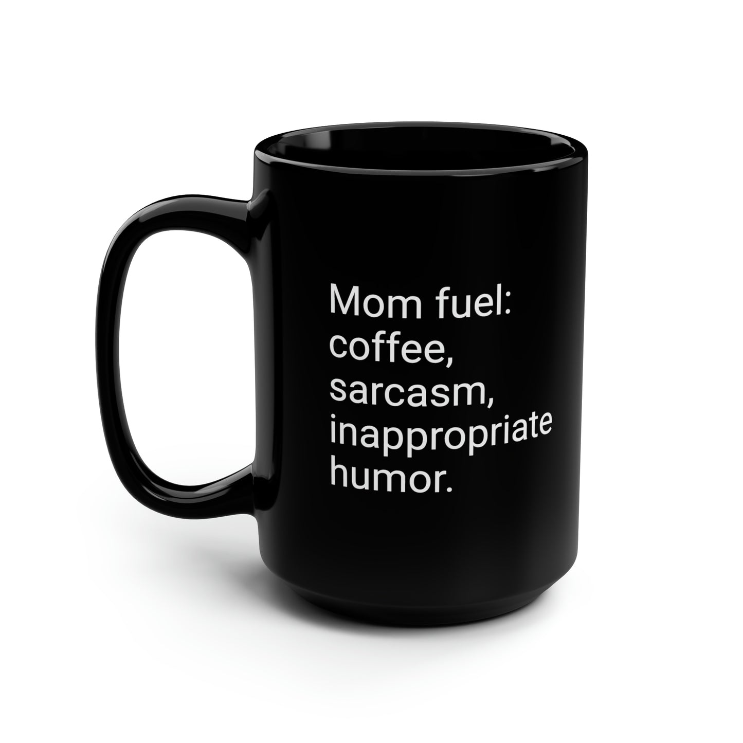 Black Mug, 15oz