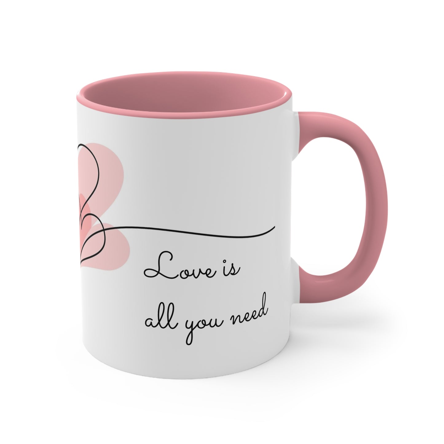 Valentine Accent Coffee Mug, 11oz