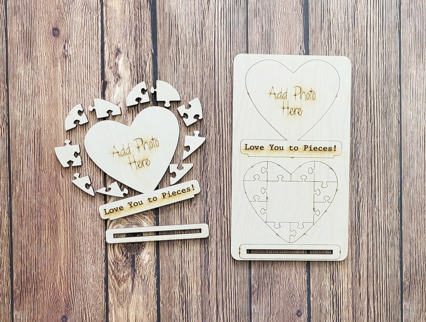 Love Puzzle Picture Frame
