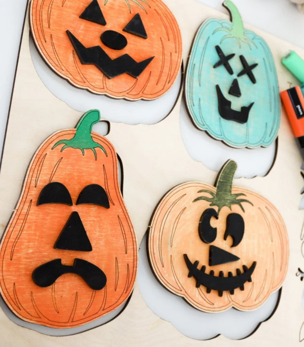 Fall - Halloween Jack-o-lantern Pop-out