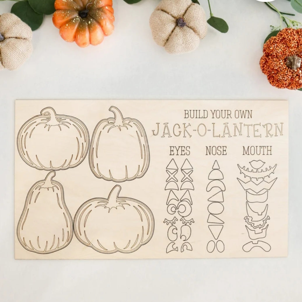 Fall - Halloween Jack-o-lantern Pop-out