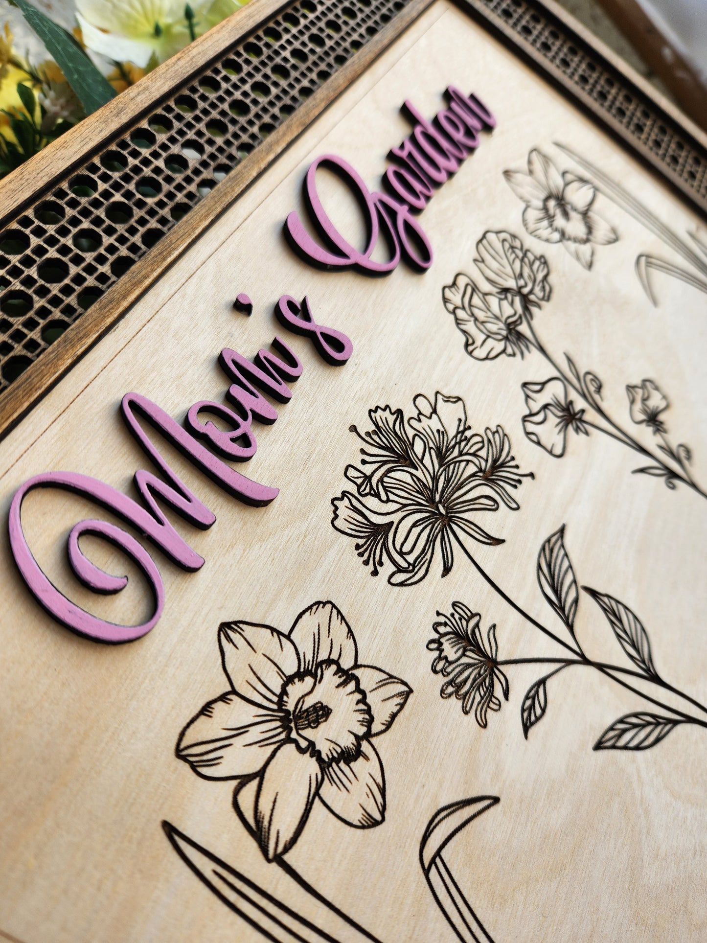 Mother's Day personalized sign